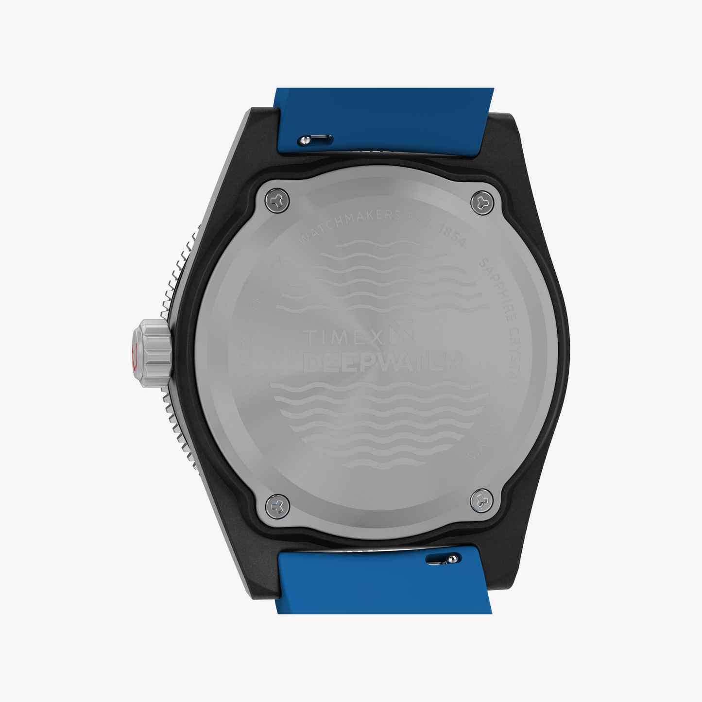 TIMEX Men's Black Resin/Blue Rubber Watch | TW2Y02500-4